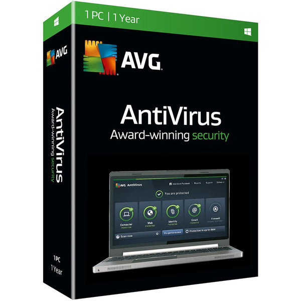 AVG Antivirus Security 1 Device 1 Year