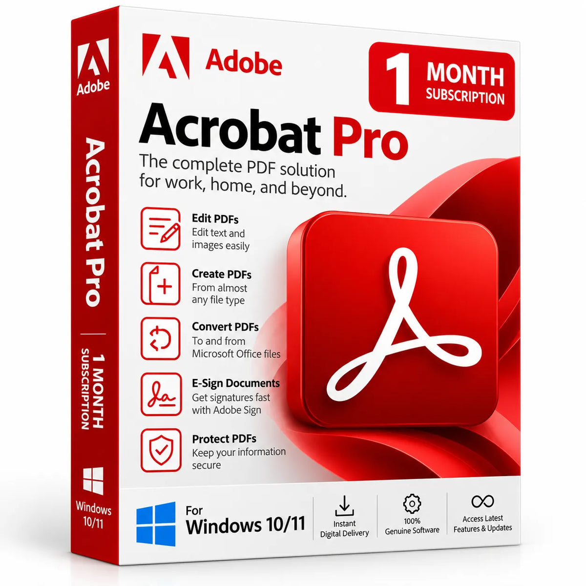 Adobe Acrobat Pro 1 Month Subscription