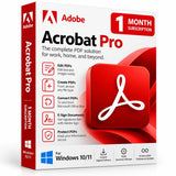Adobe Acrobat Pro 1 Month Subscription