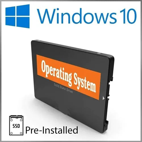 Preinstalled 480GB SSD Drive with Windows 10 Pro + £74.99