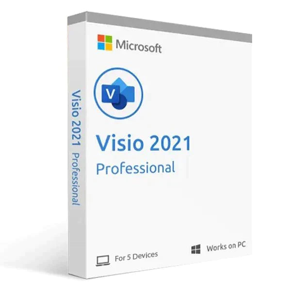 Microsoft Visio 2021 Professional 5 PC Product Key