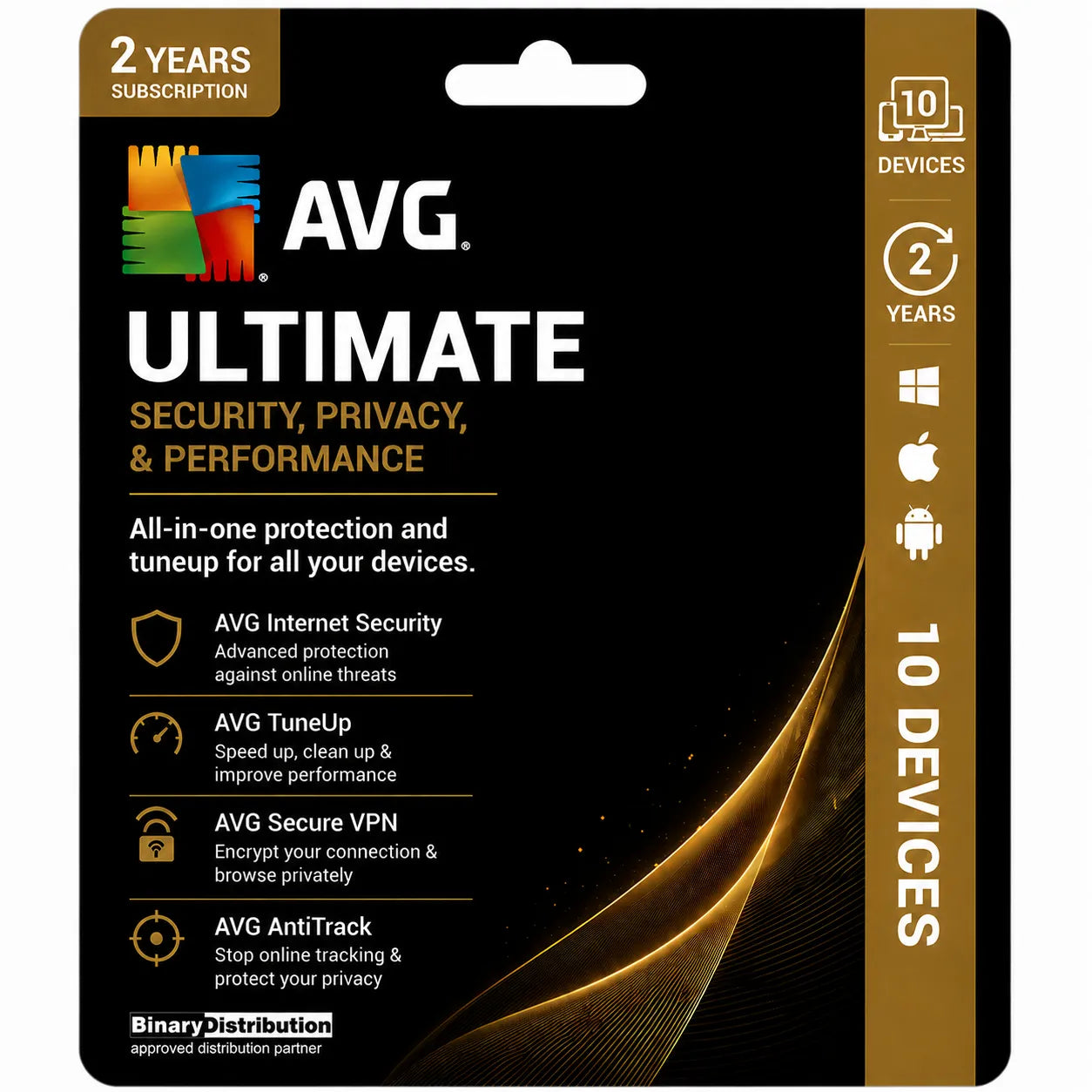 AVG Ultimate Protection 2 Year 10 Device