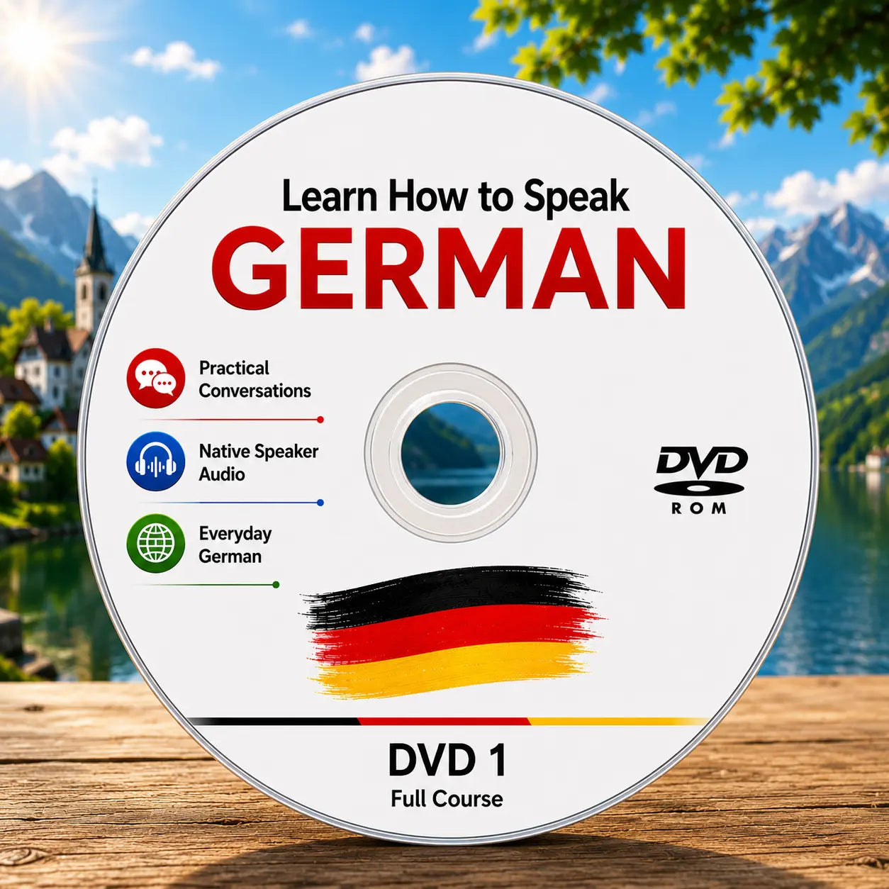 Learn How to Speak GERMAN Language DVD PC Learning Course