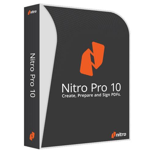 Nitro Pro 10 PDF Editor Creator Sign Converter