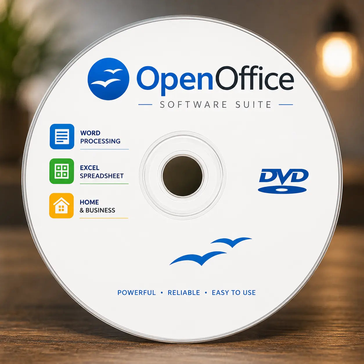 Open Office Software Suite - Word Processing Excel Home Business DVD