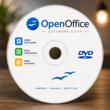 Open Office Software Suite - Word Processing Excel Home Business DVD