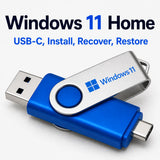 Windows 11 Home Installation Recovery Bootable USB-C