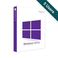 Microsoft Windows 10 Professional 5PC Users Devices