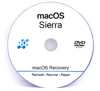 Apple Mac OS X 10.12 Sierra Install Recovery Repair Reinstall DVD