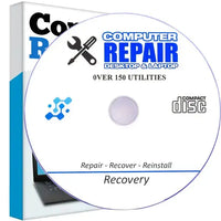 Computer Laptop Recovery Repair PC Engineers Boot Disc CD