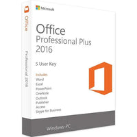 Microsoft Office 2016 Pro Plus 5PC Users Product Key