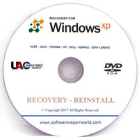 PC Laptop Reinstall Recovery DVD for Windows XP Professional - Software Repair World