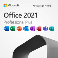 Microsoft Office 2021 Professional Plus | Activate by Phone | 1 PC | Instant