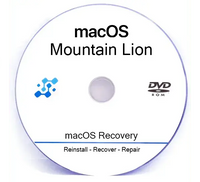 Recovery for Apple Mac OS X 10.8 Mountain Lion Fix Repair Reinstall DVD