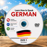 Learn How to Speak GERMAN Language DVD PC Learning Course