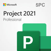 Microsoft Project 2021 Professional | 5 PC | Product Key | Lifetime