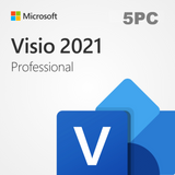 Microsoft Visio 2021 Professional | 5 PC | Product Key | Lifetime