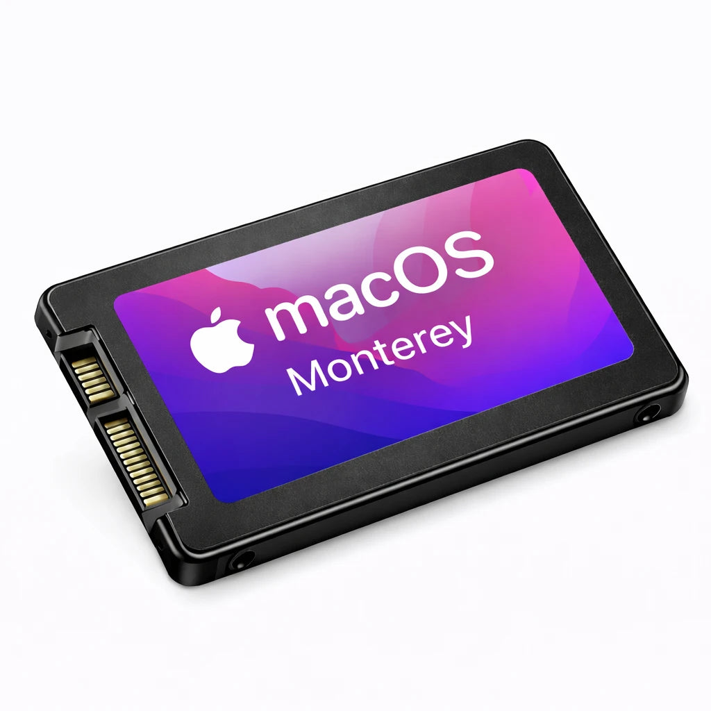 Preinstalled SSD Sata 2.5" with macOS Monterey 240GB