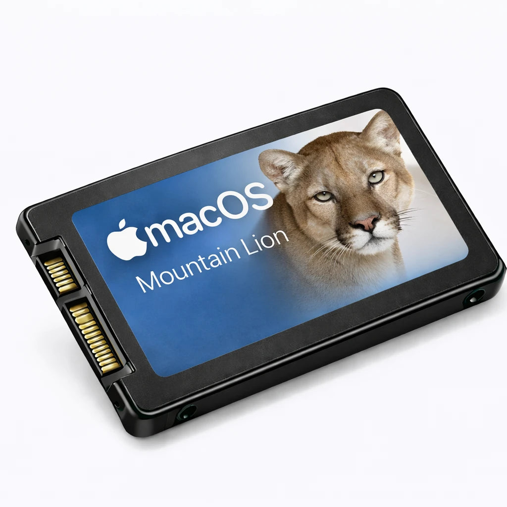 Preinstalled SSD Sata 2.5" with macOS Mountain Lion 240GB
