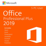 Microsoft Office 2019 Professional Plus | 5 PC | Product Key | Instant