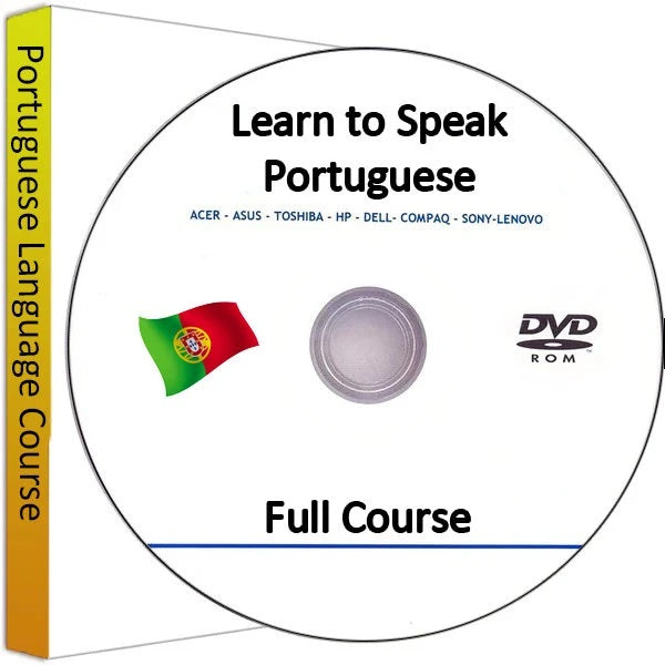 Learn How to Speak Portuguese Language DVD inCar PC MP3