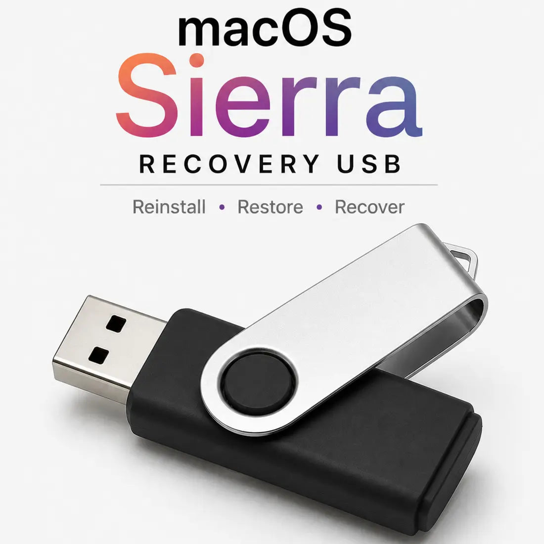 Sierra MacOS Installation Recovery Bootable USB