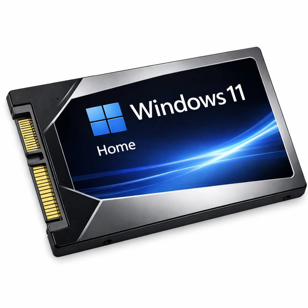 Preinstalled SSD Drive 240GB 480GB 1TB with Microsoft Windows 11 Home Ready to Run