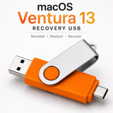 Ventura 13 macOS Installation Bootable Recovery USB/USB-C