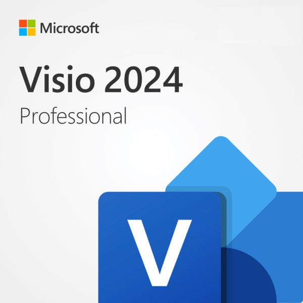 Microsoft Visio 2024 Professional 1 PC Lifetime Bind Product License Key