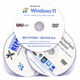 Windows 11 Installation Recovery DVD Bundle