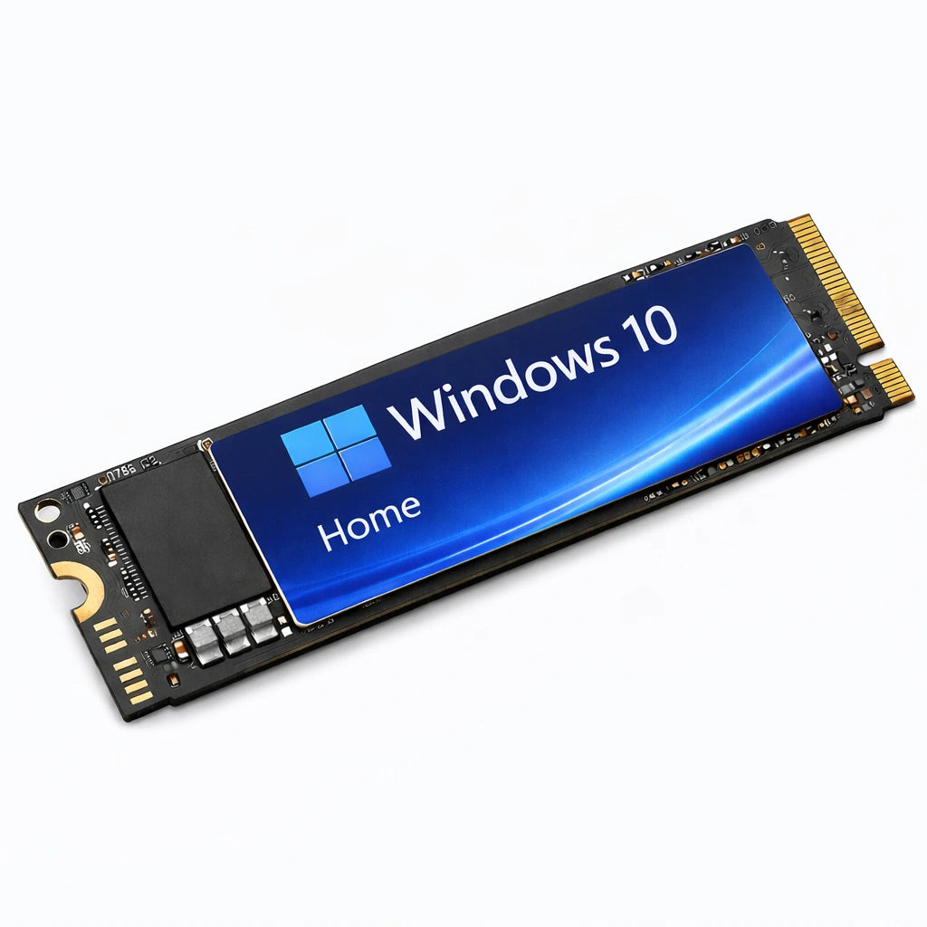 Preinstalled M.2 SSD Drive 240GB 480GB 1TB with Microsoft Windows 10 Home Ready to Run