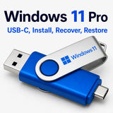Windows 11 Professional Installation Recovery Bootable USB-C