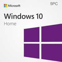 Microsoft Windows 10 Home | 5PC | OEM | Product Key | Instant