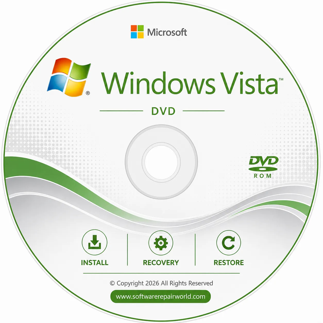 Windows Vista All Versions Installation Recovery Bootable DVD